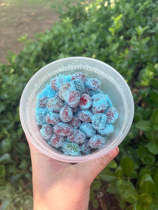 Super Sour Blue Raspberry Lemonade Gushers